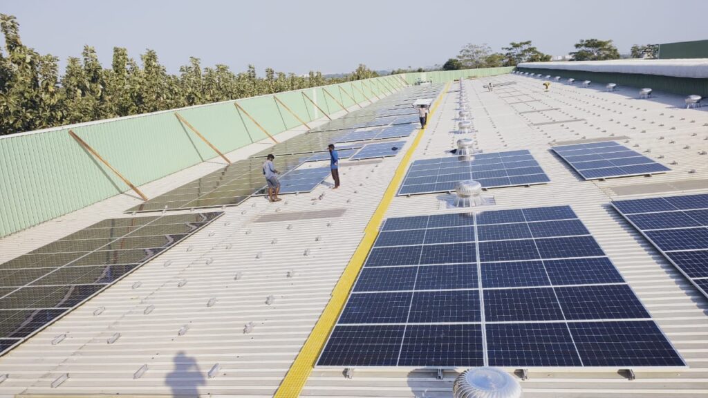 Industrial Solar Rooftop Installations in Vijayawada