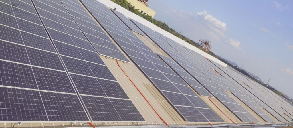 Commercial On Grid Solar Installation